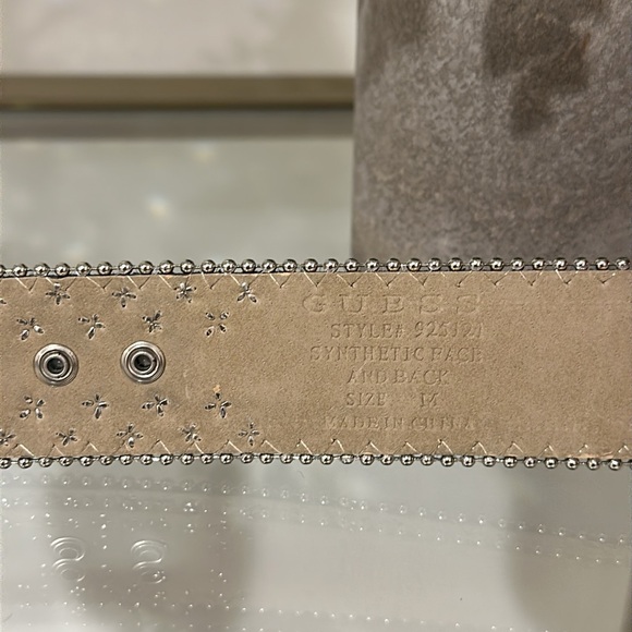 Black Rhinestone Buckle Belt main image 9